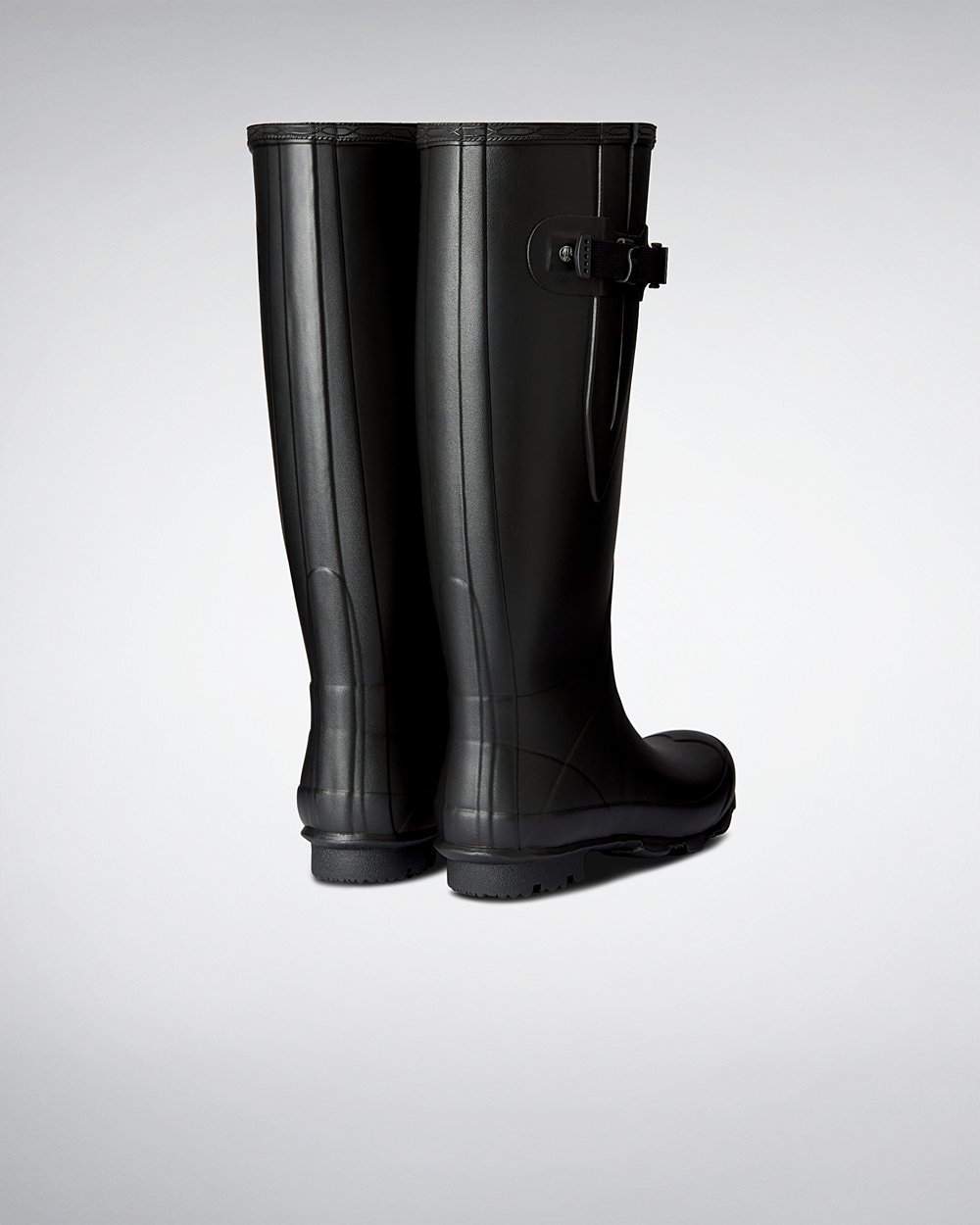 Galochas Largas Hunter Feminina Pretas - Norris Field - 67WFSYNAU